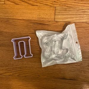 Pi Shaped Cookie Cutters